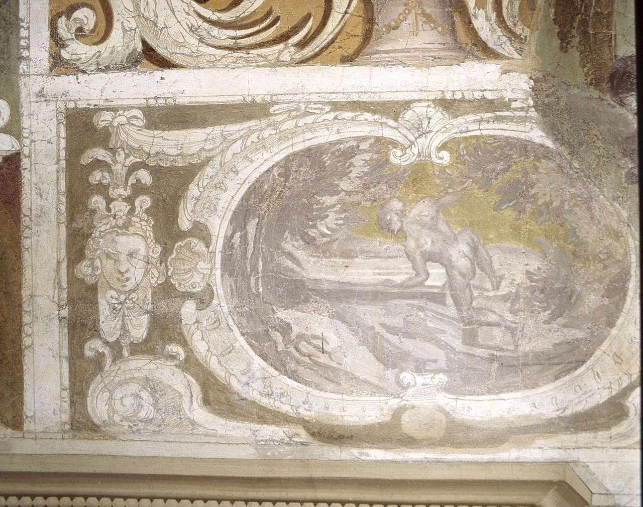 Paesaggio con figura - Villa Medicea della Petraia, Firenze